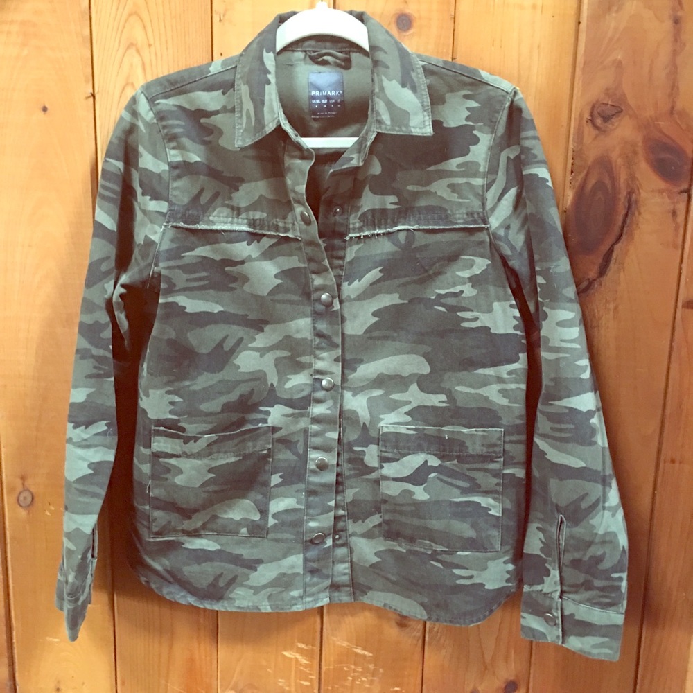 Primark lightweight Camouflage jacket